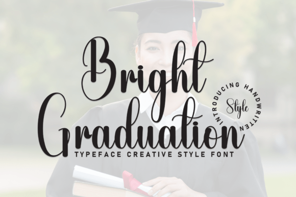 Bright Graduation: A Modern Script Typeface for Digital Branding