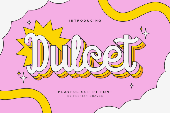 Dulcet Script: The Retro-Chic Font That Makes Your Campaigns Instantly Recognizable