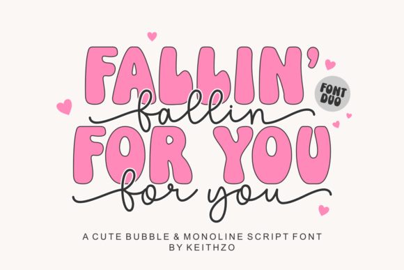 Fallin for You: A Script Font Duo That Makes Romance Readable
