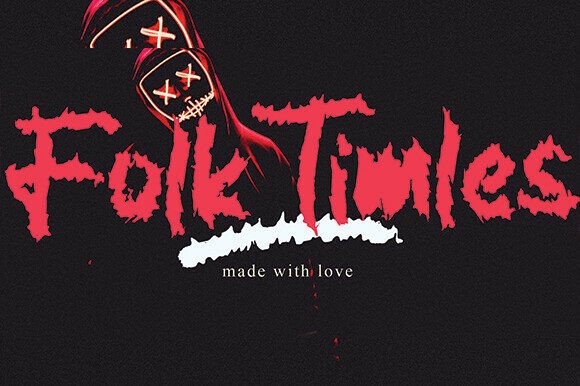 Folk Timles: A Display Font with Grit and Gravitas