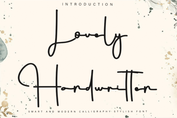 Lovely Handwrittern: A Festive Script Font That Lands in Campaigns