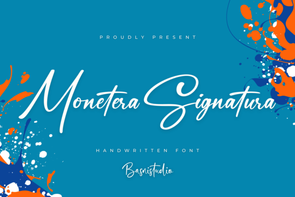 Monetera Signatura: A Handwritten Script Font That Elevates Real Branding
