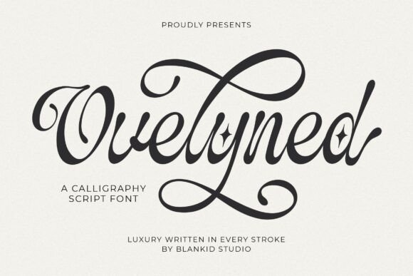Ovelyned: A Script Font That Breathes Life Into Editorial Moments