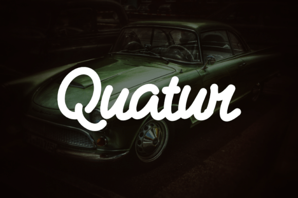 Quatur: A Friendly Script Font That Elevates Your Brand