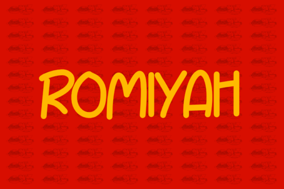 Romiyah: A Script Amp Font That Earns Its Place in Real Campaigns