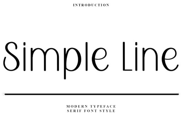 Simple Line: A Festive Script Font for Editorial Warmth