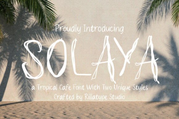 Solaya Raw: A Handwritten Font Duo for Warm, Human-Centered Web Design