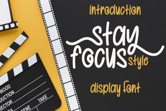 Stay Focus: A Script Font That Softens the Edges of Digital Design