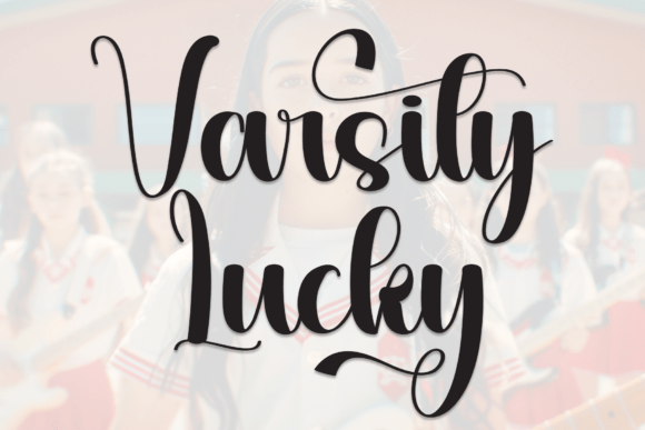 Varsity Lucky: A Fluid Script Font for Expressive Branding