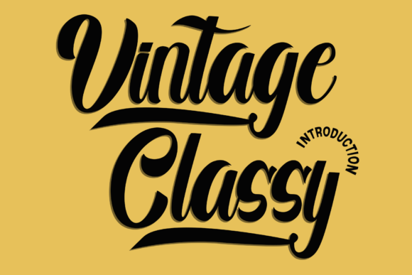 Vintage Classy: A Premium Script Font for Scroll-Stopping Brand Content